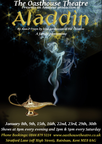 January 2016 - Aladdin poster