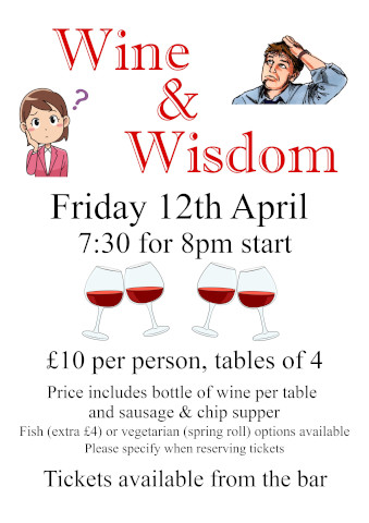 Wine and Wisdom poster